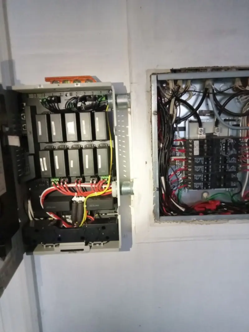 Electrical panel upgrade completed for Ring Doorbell Installation in Bon Secour